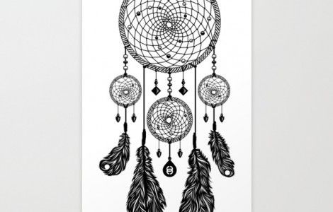 470x300 Dream Catcher Black And White Drawing Dreamcatcher Drawings - Dreamcatcher Drawing Black And White
