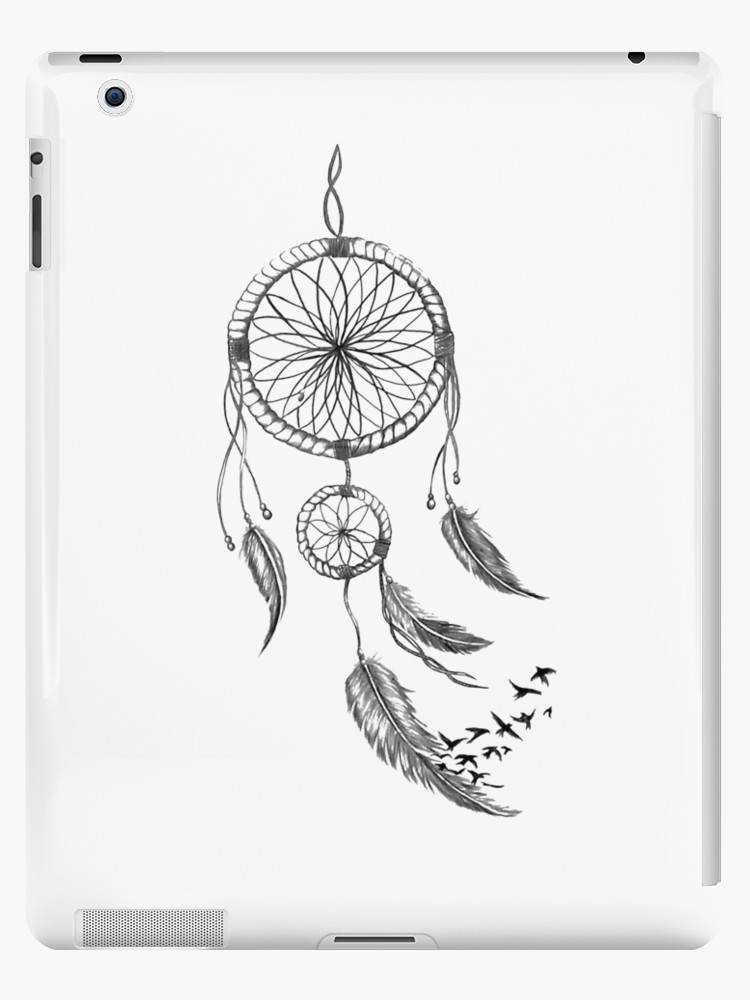 750x1000 Dreamcatcher Drawing Dream Catcher Ipad Cases Skins - Dreamcatcher Drawing Designs