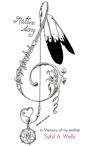 294x500 Outline Drawing Of Dreamcatcher And Eagle Feathers Tattoo Design - Dreamcatcher Drawing Designs