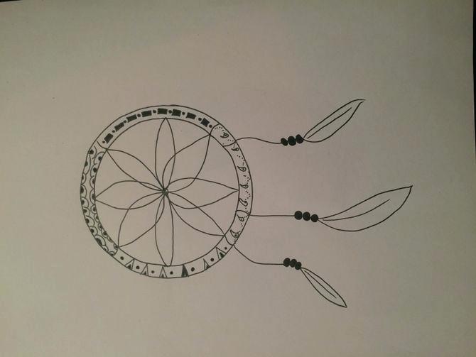 670x503 Dreamcatcher Drawing Godshelters - Dreamcatcher Drawing Designs