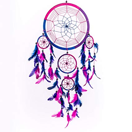 425x425 Caught Dreams Dream Catcher Traditional Indian Wall - Dreamcatcher Drawing Designs