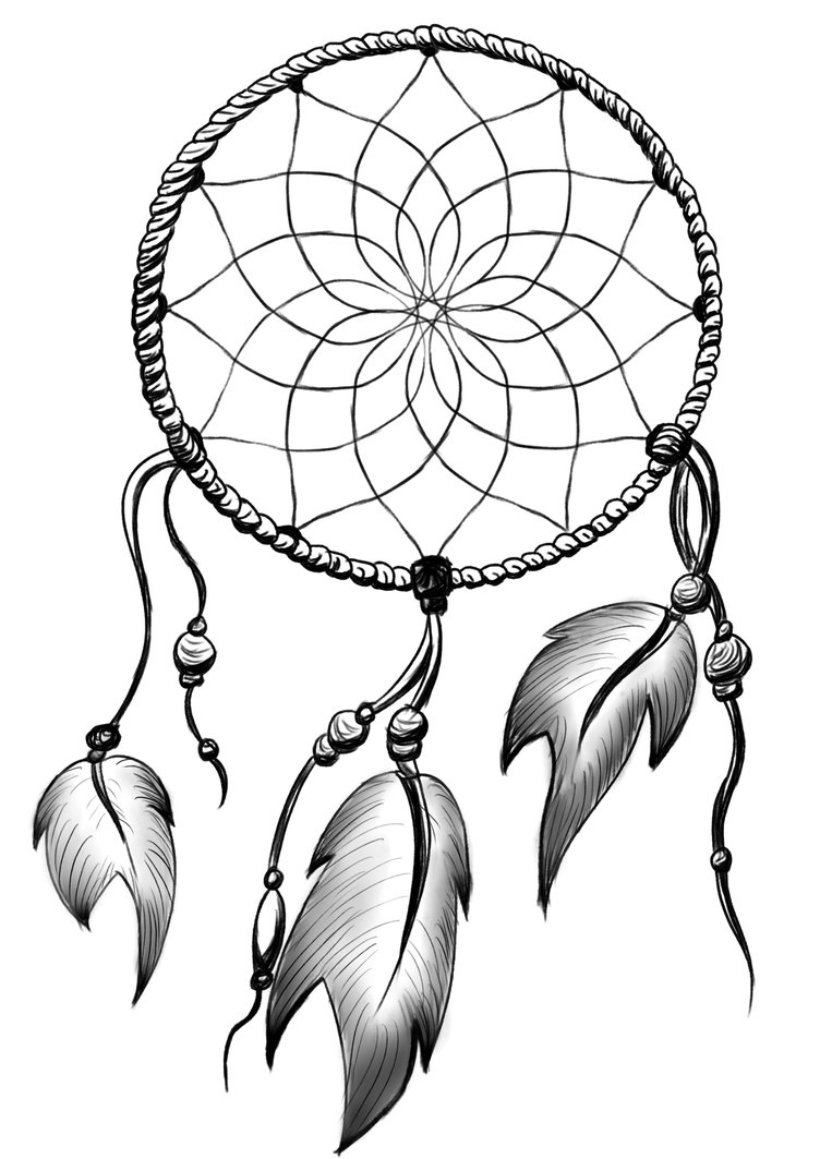 752x1063 Dreamcatcher Clipart Cute Tumblr - Dreamcatcher Drawing Tumblr