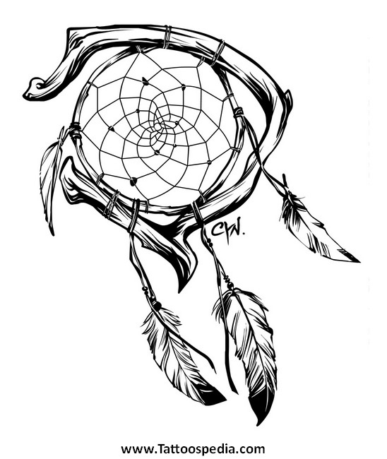 548x650 Small Dreamcatcher Tattoo Tumblr - Dreamcatcher Drawing Tumblr