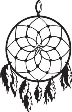 232x360 Dreamcatcher Like The Middle Design Soul Map To The Stars - Dreamcatcher Line Drawing