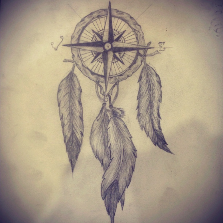 Dreamcatcher Pencil Drawing at PaintingValley.com | Explore collection ...