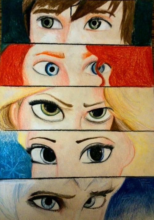 500x716 eyes draw disneydreamworks - Dreamworks Drawings