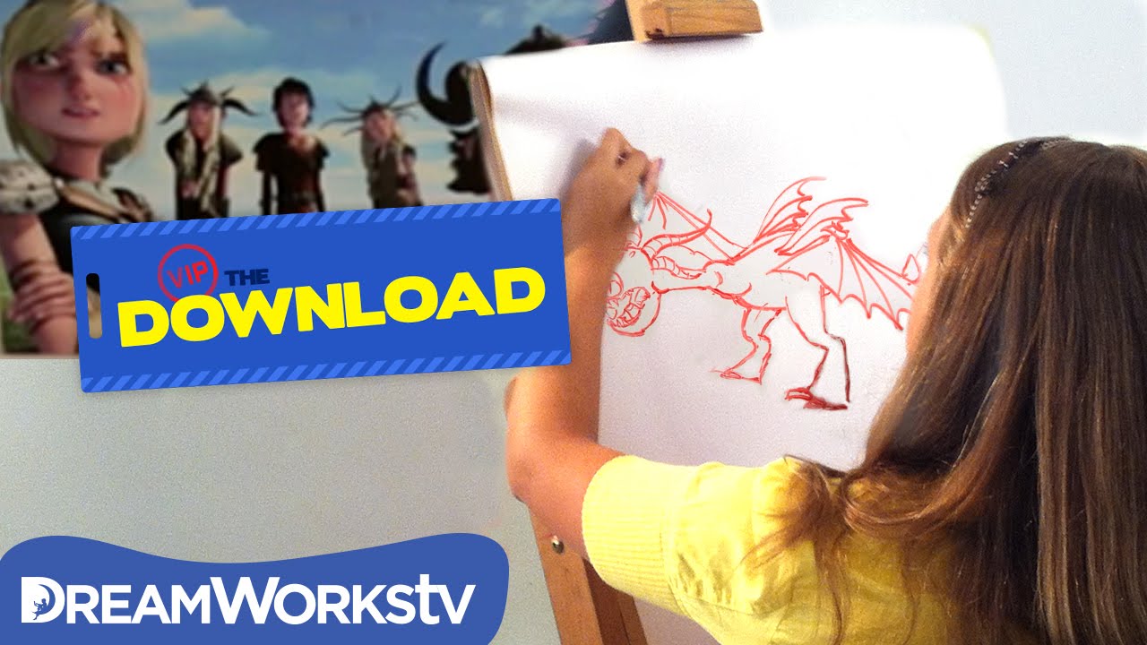 1280x720 how to draw a dragon with dreamworks animation artist - Dreamworks Drawings