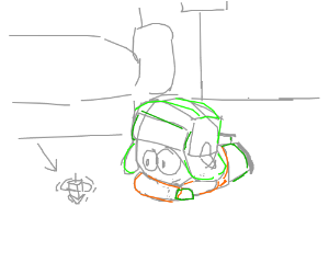 300x250 spinning dreidel drawing - Dreidel Drawing