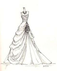 236x293 Dress Designs Drawings - Dress Design Drawing