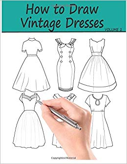 260x335 How To Draw Vintage Dresses Fabulous Vintage Dress Designs - Dress Drawing
