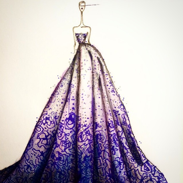 640x640 Images About Draw Draw Dress On We Heart It See More - Dress Drawing