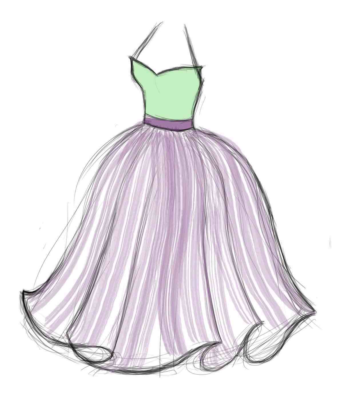 1189x1393 Girl Dress Drawing Tumblr - Dress Drawing Tumblr