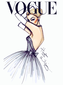 224x300 Vogue Drawing Tumblr Free Images - Dress Drawing Tumblr