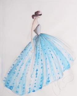 250x313 Fashion Sketches Tumblr - Dress Drawing Tumblr