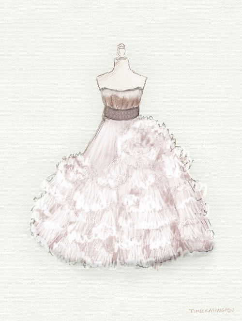 500x663 Look - Dress Drawing Tumblr