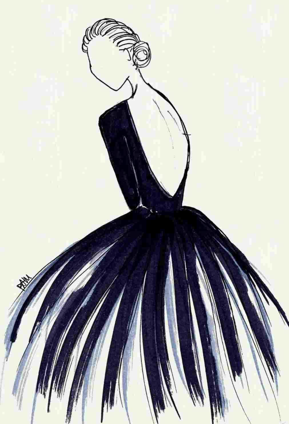 Dress Drawing Tumblr at PaintingValley.com | Explore collection of ...