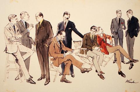 480x317 dress shoe guide for 'not so tall' men peter manning nyc - Dress Shoes Drawing