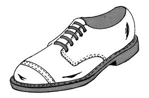 300x197 Dress Shoe - Dress Shoes Drawing