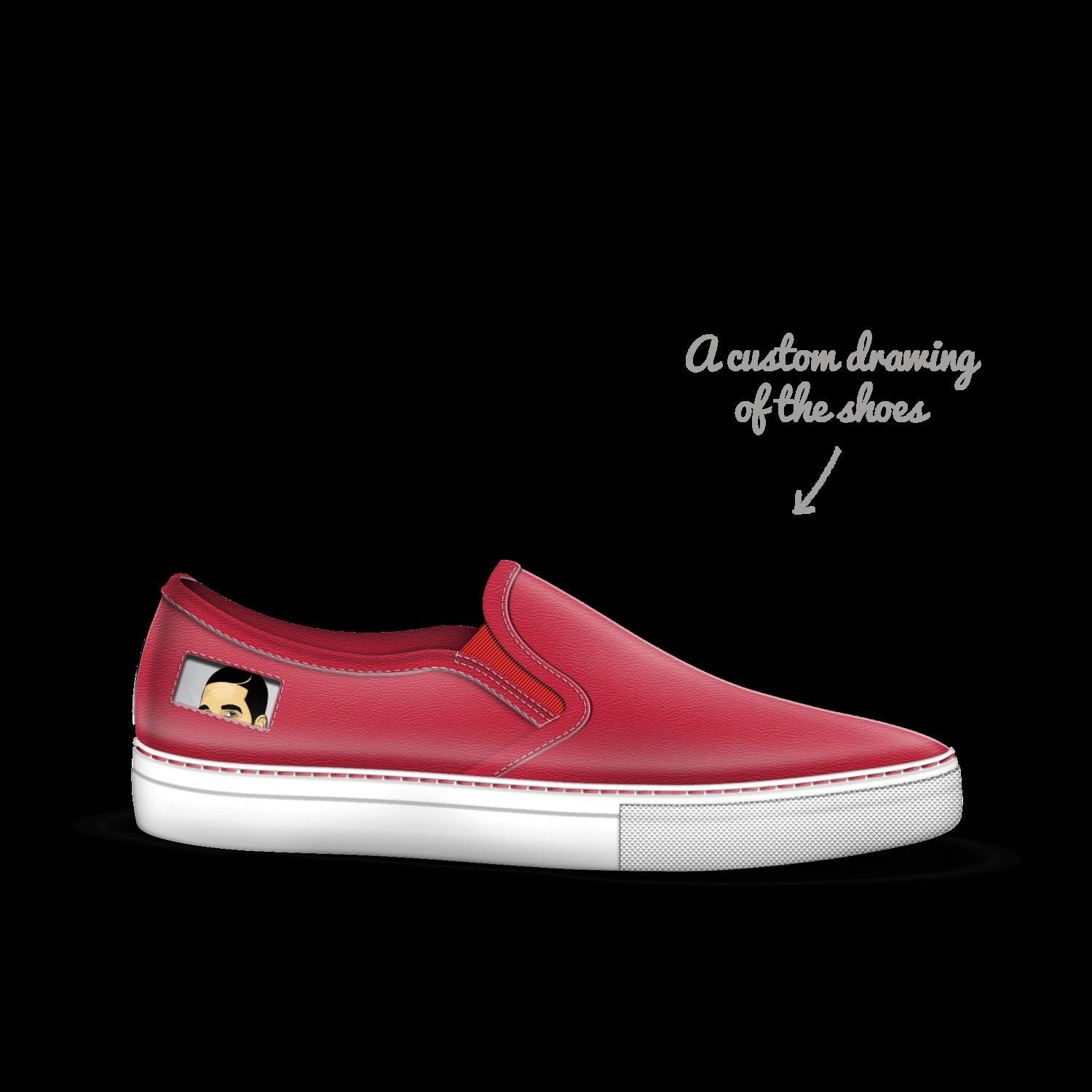 1500x1500 Habachi Dress Shoe A Custom Shoe Concept - Dress Shoes Drawing