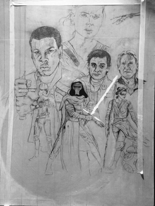 601x800 some of my art what i have been drawing - Drew Struzan Drawing