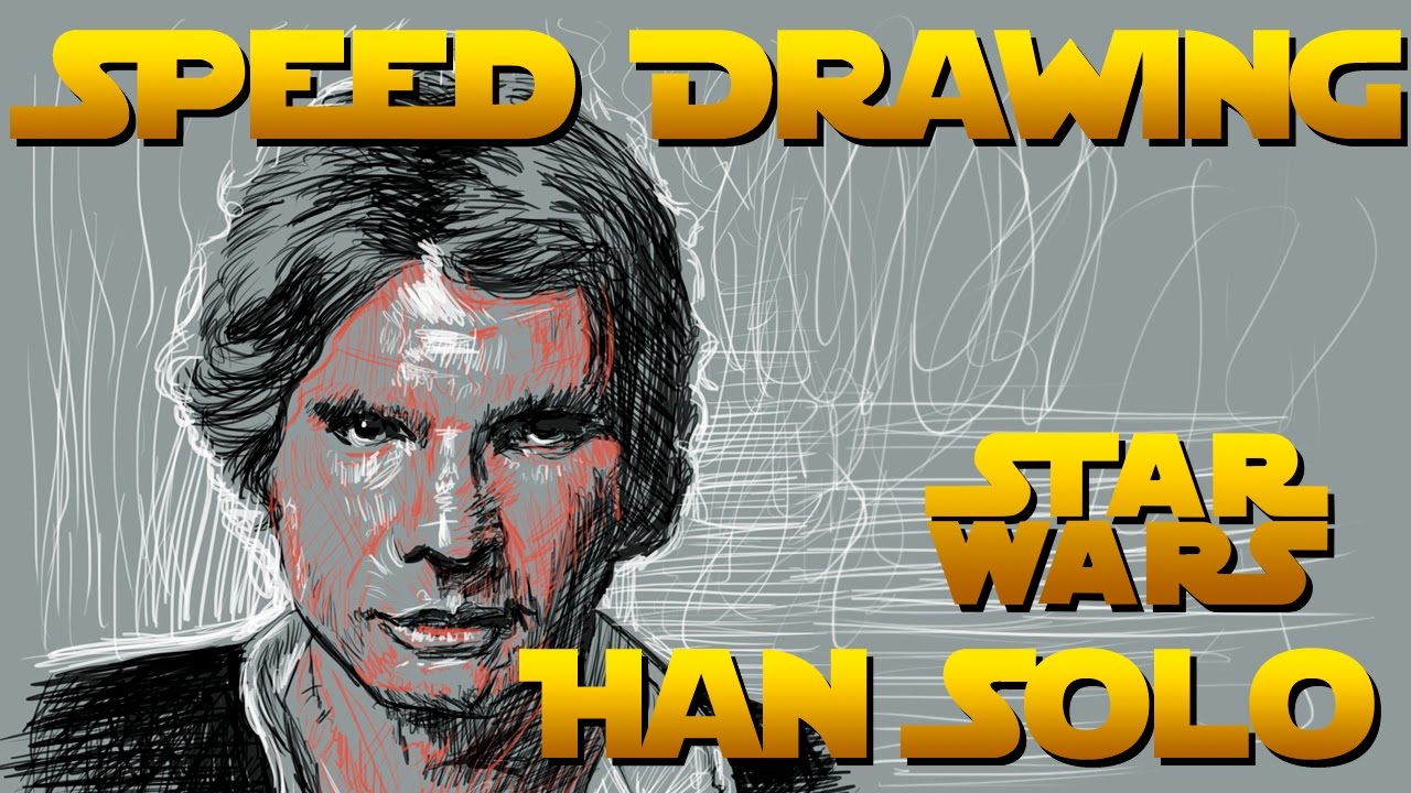 1280x720 speed drawing - Drew Struzan Drawing