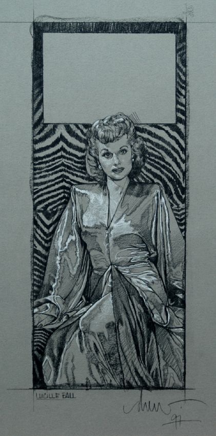 421x850 drew struzan draw, illustration, sketches - Drew Struzan Drawing