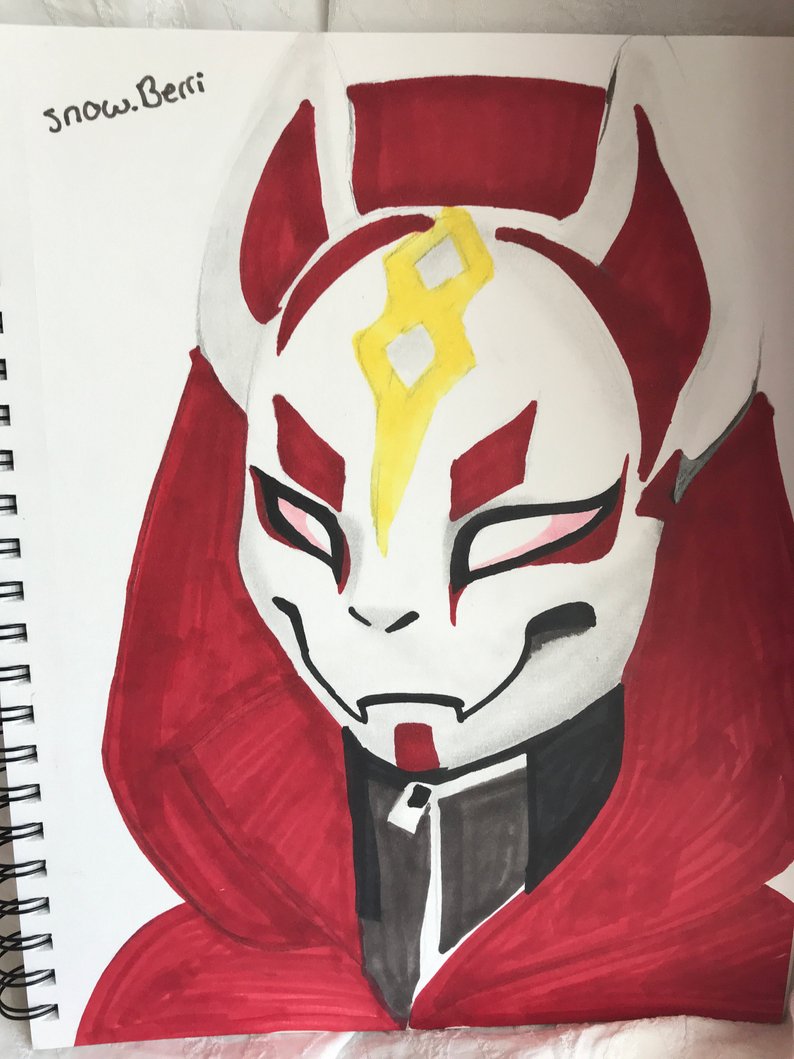 794x1059 Fortnite Drift Drawing Etsy - Drift Drawing