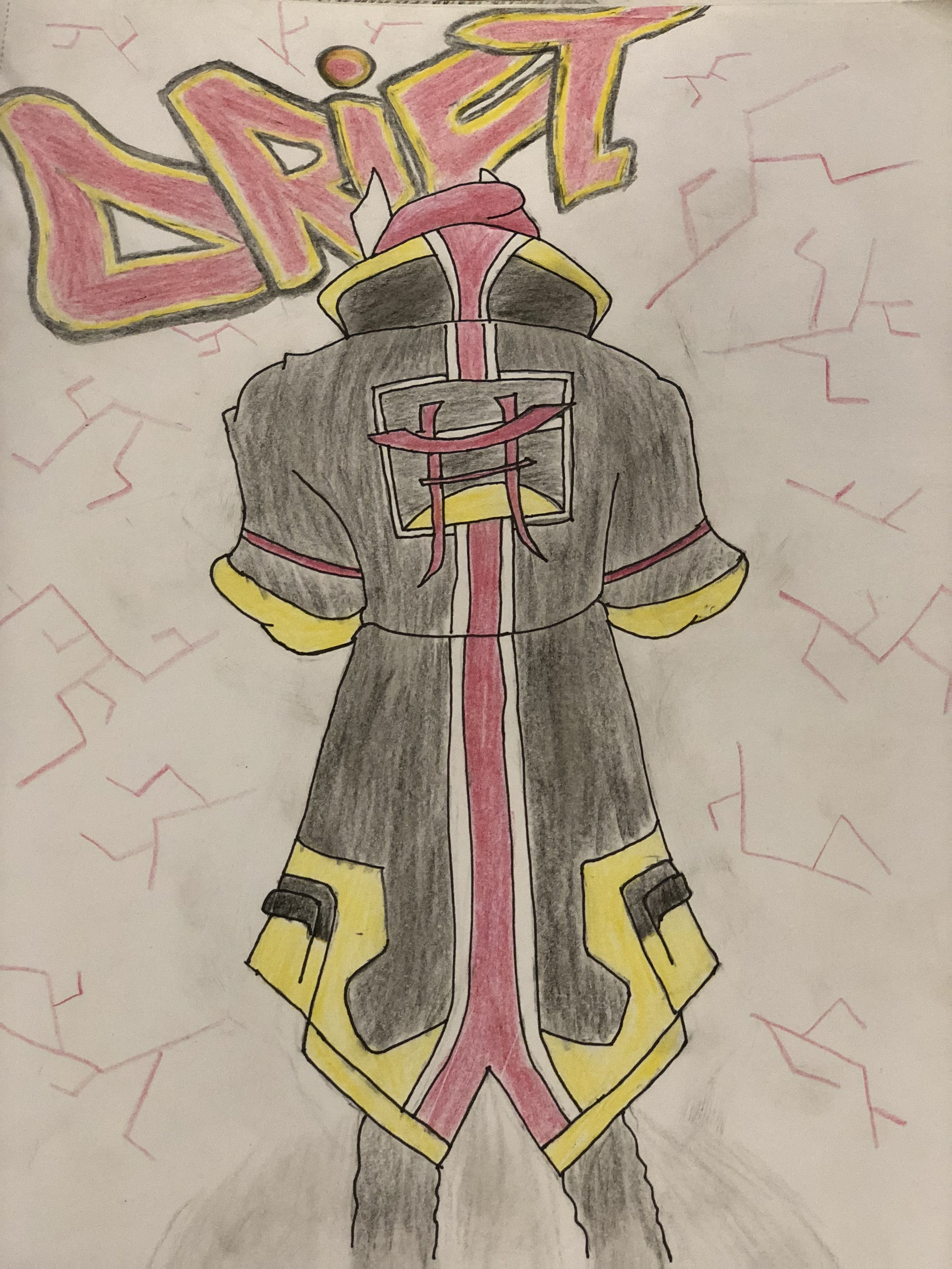 3024x4032 Fortnite - Drift Drawing