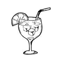 200x200 Illustration Illustrations Drawing Drawings Sketching Monochrome - Drink Drawing