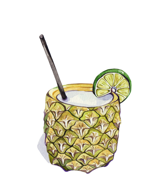 500x636 Image In Drawings Desenhos Collection - Drink Drawing