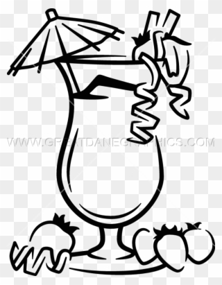 320x411 beverage clipart tropical drink - Drink Drawing