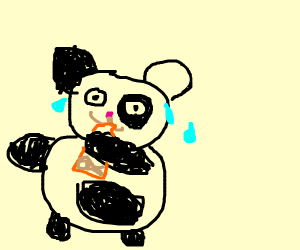 300x250 panda drinking alcohol drawing - Drinking Alcohol Drawing