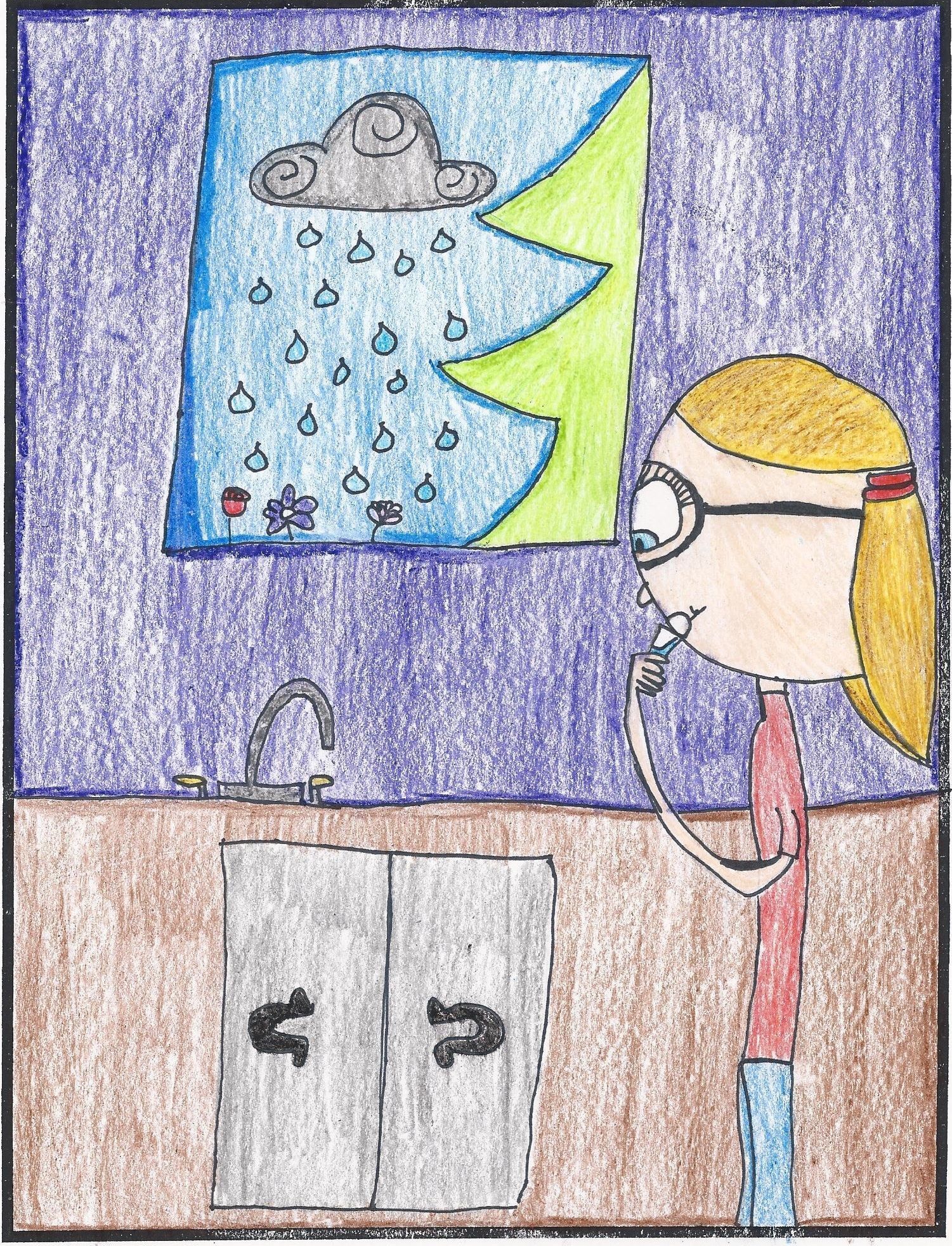 1501x1965 drawings offer student perspective on drinking water watching - Drinking Water Drawing