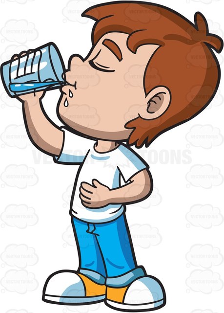459x640 kids drinking water clipart great free clipart, silhouette - Drinking Water Drawing