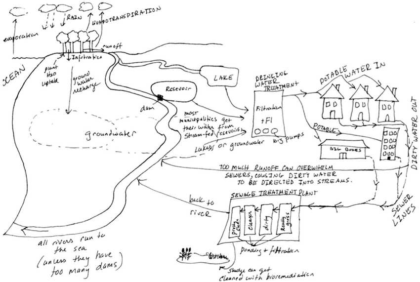 850x571 an expert elicited drawing of an average u s drinking water - Drinking Water Drawing
