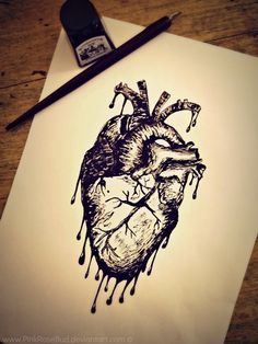 236x314 Best Bleeding Heart Tattoo Images Walt Disney, Disney Art - Dripping Heart Drawing