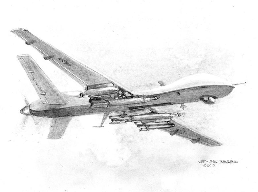 900x672 drone mq reaper drawing - Drone Drawing
