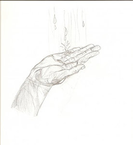 276x300 rain drop drawings fine art america - Drop Drawing