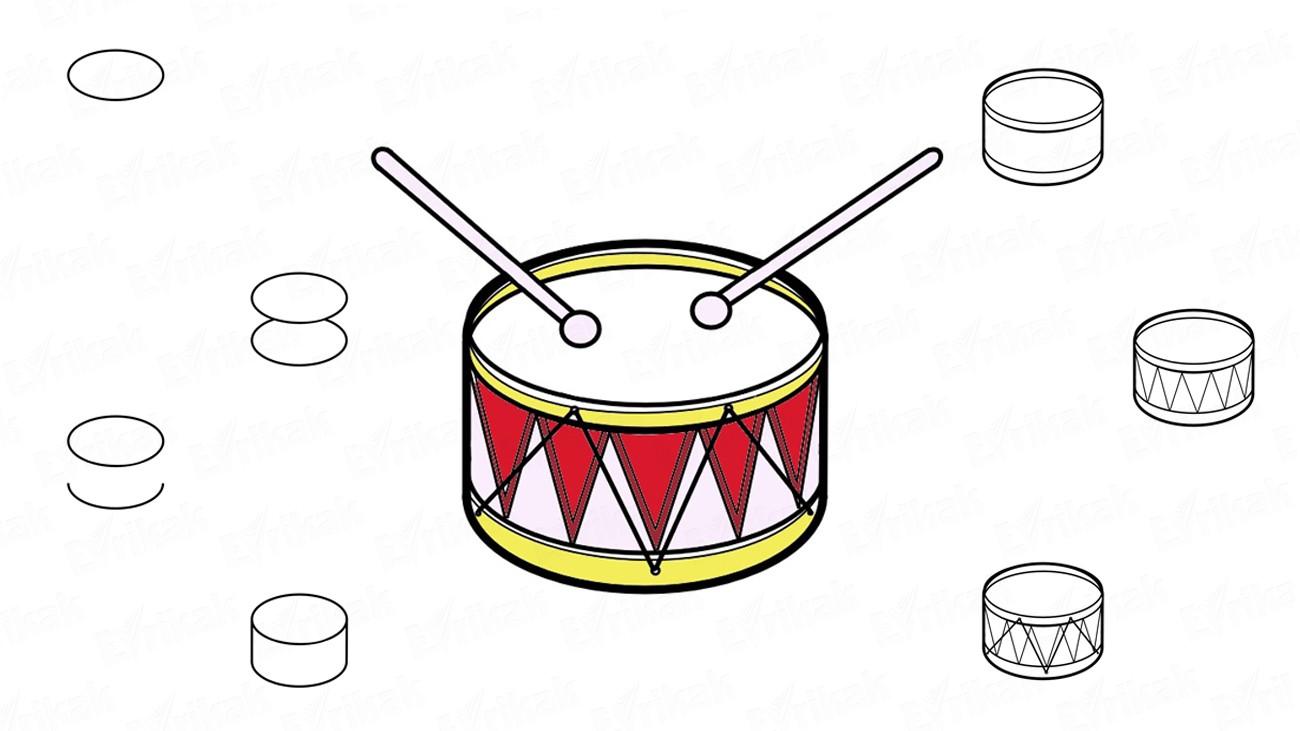 Drum Drawing at Explore collection of Drum Drawing