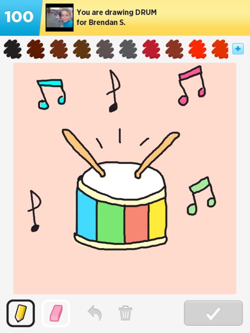 500x667 drum drawings - Drum Drawing