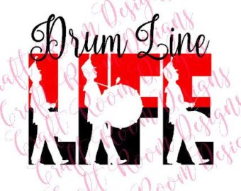 340x270 Drum Line Etsy - Drum Line Drawing