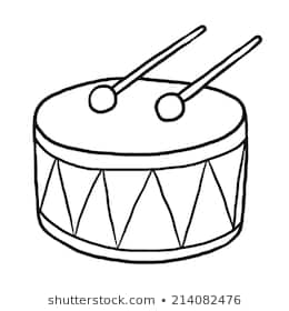 260x280 Huge Collection Of 'drum Drawing' Download More Than Images - Drum Line Drawing
