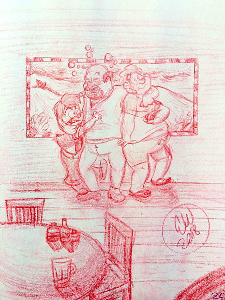 765x1020 Drunk Drawing - Drunk Drawing