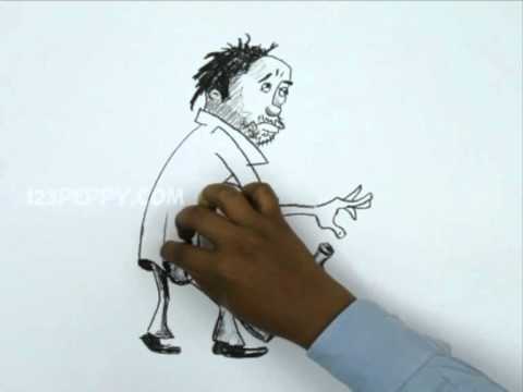 480x360 How To Draw A Drunken Man - Drunk Man Drawing