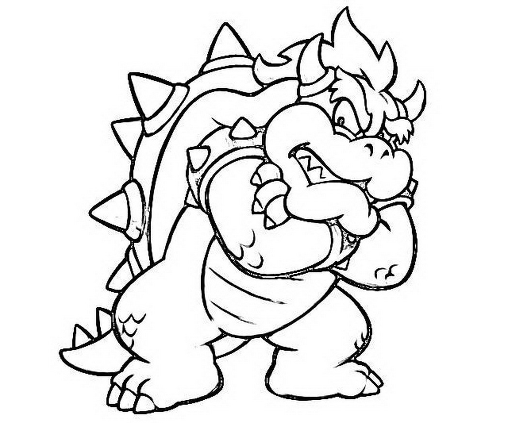 1048x873 Dry Bowser Drawing At Getdrawings Com Free For Personal Use - Dry Bowser Drawing