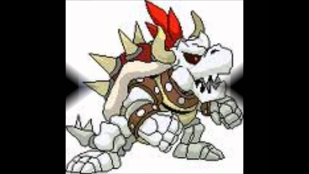 1280x720 Dry Bowser Tribute - Dry Bowser Drawing