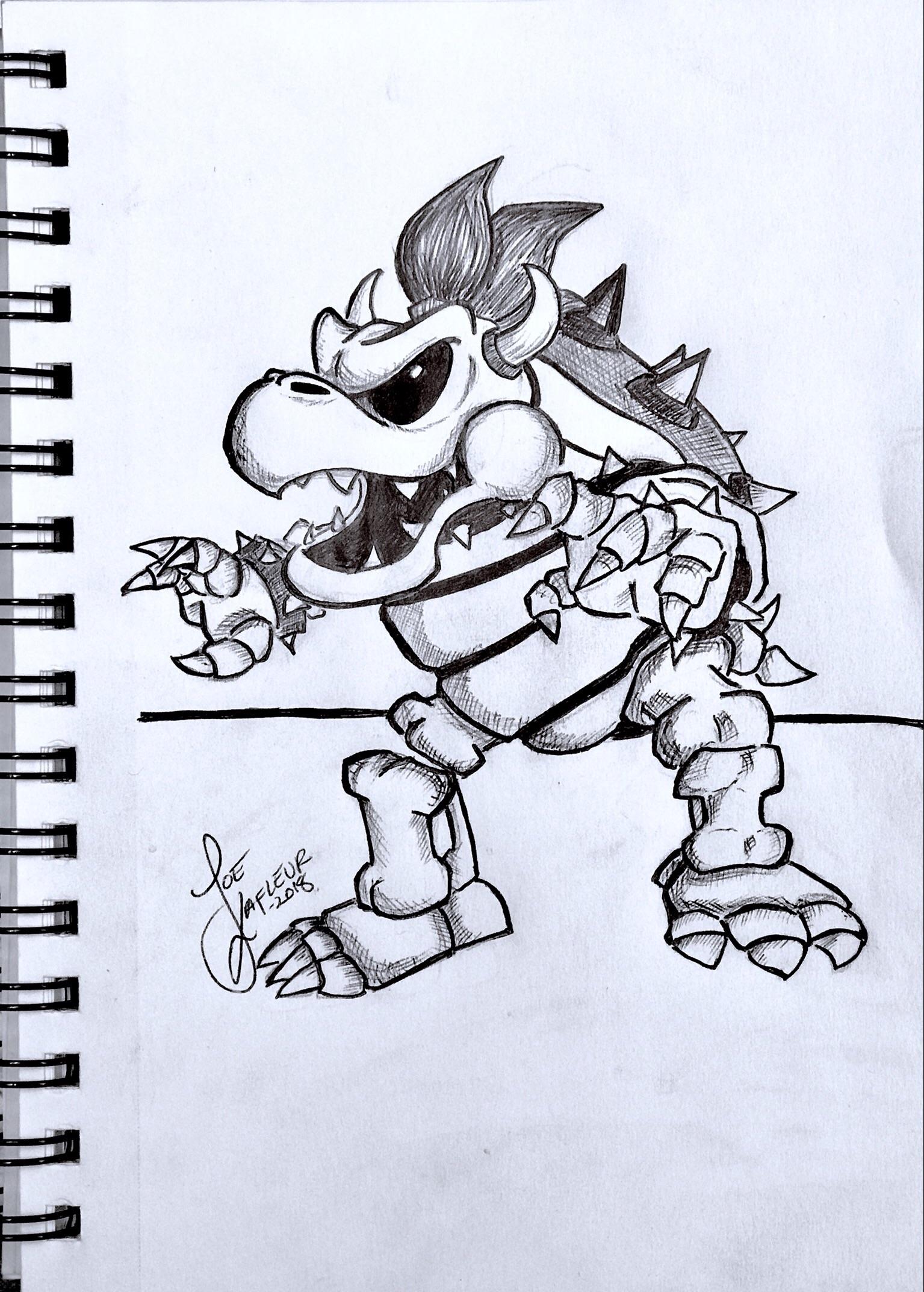 Dry Bowser Drawing at Explore collection of Dry