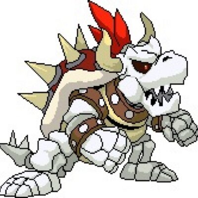 400x400 Dry Bowser - Dry Bowser Drawing