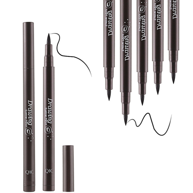 640x640 Qic Liquid Eyeliner Cool Black Waterproof Eye Liner Pencil Quick - Dry Drawing