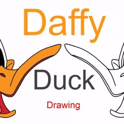 250x250 Duck Drawing Cartoon Photos Images Download Easy Step Pencil - Duck Drawing Cartoon